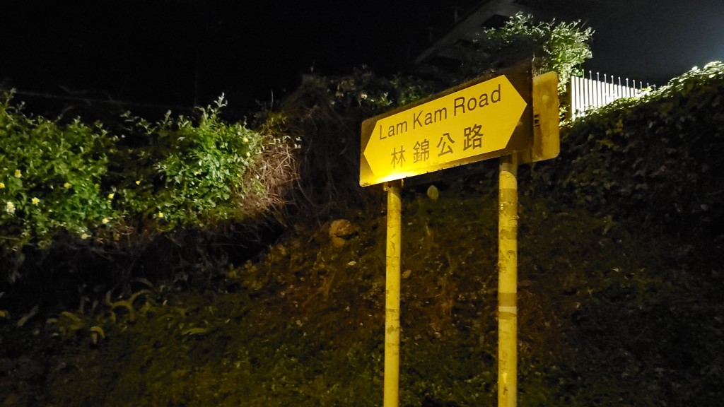 16歲單車少年大埔林錦公路自炒,昏迷送院。尹敬堂攝