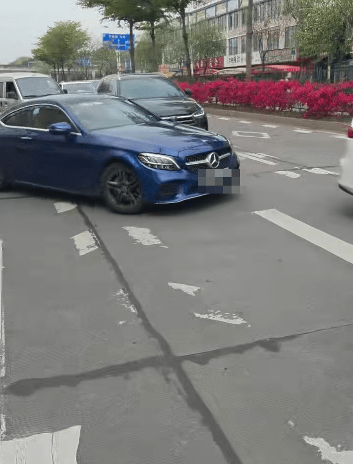 平治倒後駛走。fb：港車北上自駕遊同樂會
