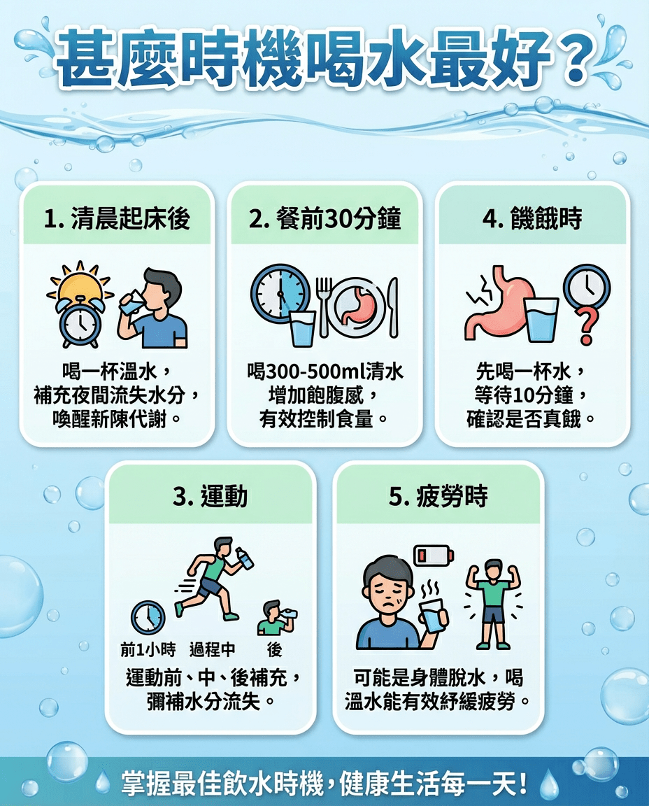 甚么时机喝水最好? 甚么时机喝水最好?