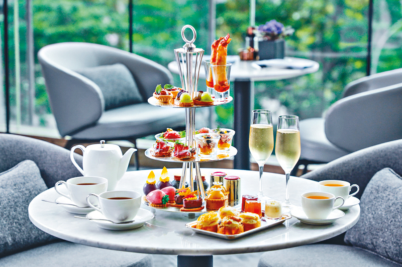 ●客人在住宿期內可來到酒店的The Lounge品嘗下午茶。