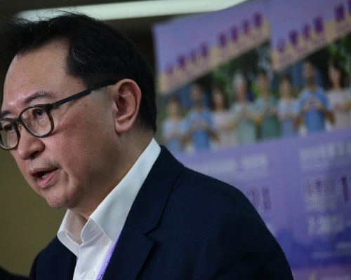 馮驊呼籲民眾盡早投票。