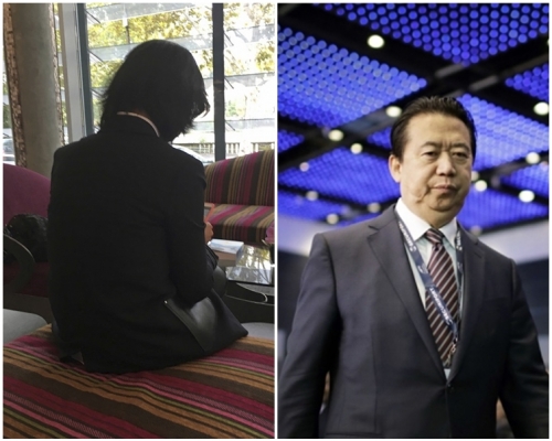孟宏偉(右)及其妻子Grace Meng(左)。AP資料圖片