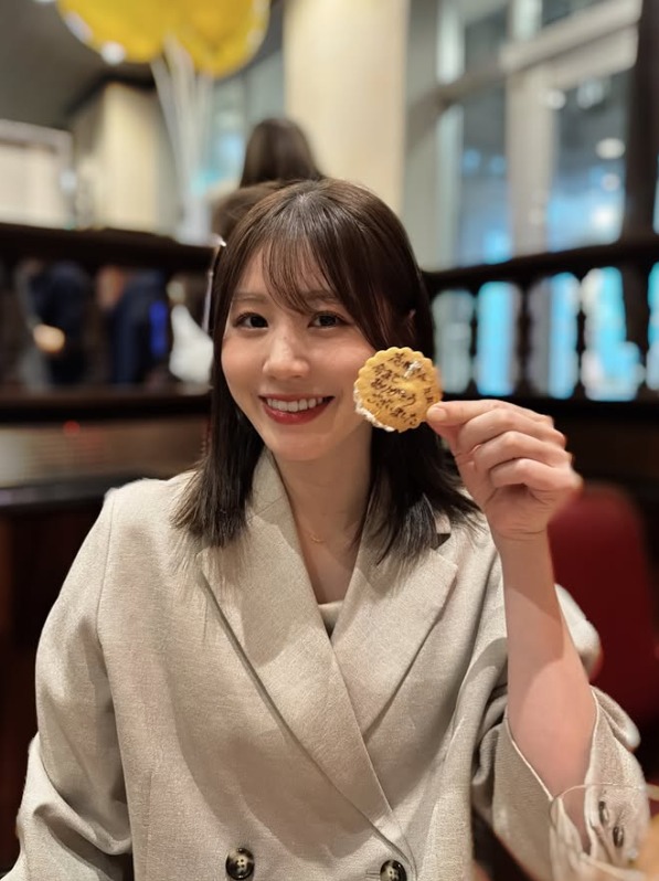 2024年巴黎奥运羽毛球女子双打铜牌得主“羽毛球女神”志田千阳。IG/@_chiharushida_