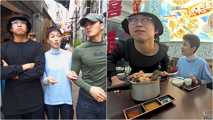 吳業坤挑戰「負評」豬扒及肚痾海鮮檔  中伏食到反白眼  江美儀爆食評金句：更年期嘅菜