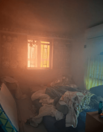 李先生更指「燒死應該唔會嘅，最多吸入濃煙死㗎姐。」。李先生提供