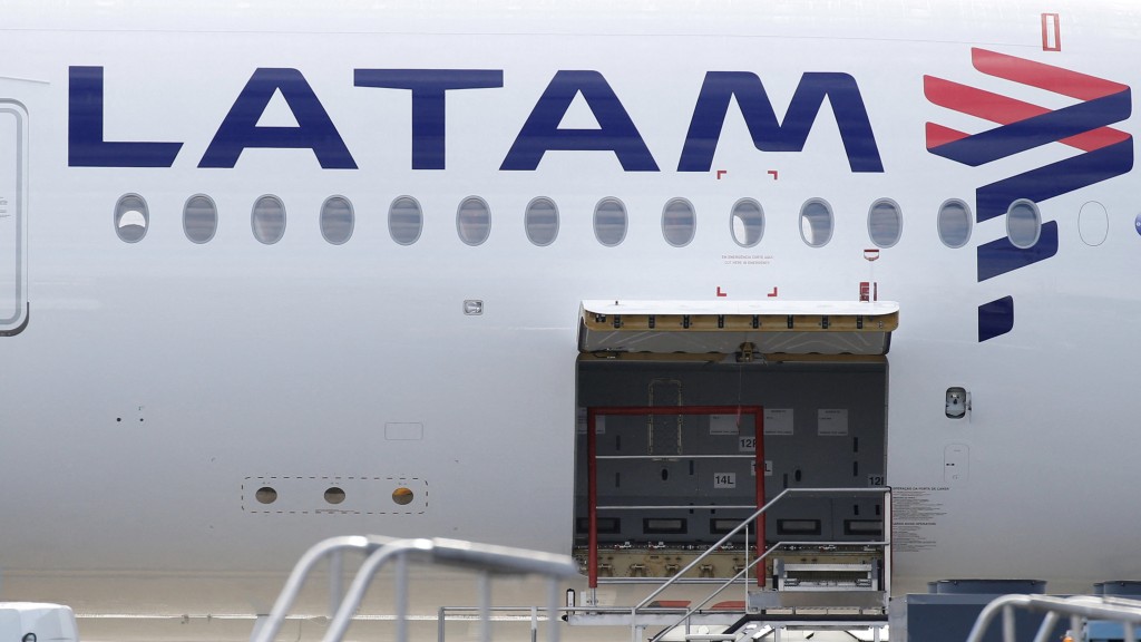 智利南美航空（LATAM Airlines）客机。 路透社