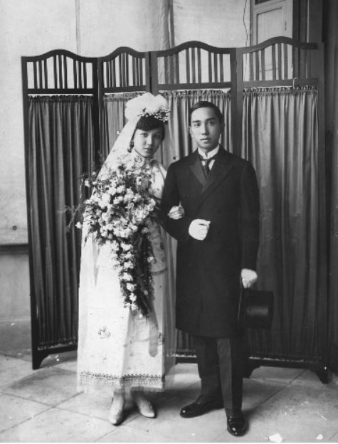 后来，黎民伟再娶年轻12岁的林楚楚为平妻。（《香港记忆》图片）