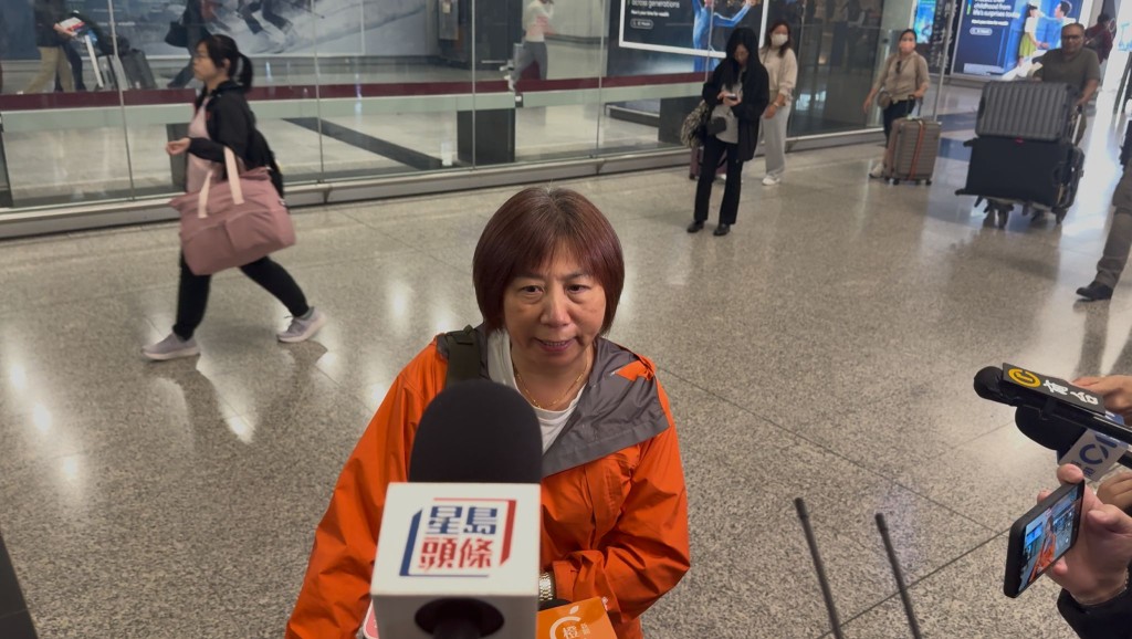 永安旅遊團友郭小姐稱,萬幸能夠按照原定航班時間回來,形容今次旅程為「畢生難忘」。曾志恒攝 永安旅遊團友郭小姐稱,萬幸能夠按照原定航班時間回來,形容今次旅程為「畢生難忘」。曾志恒攝