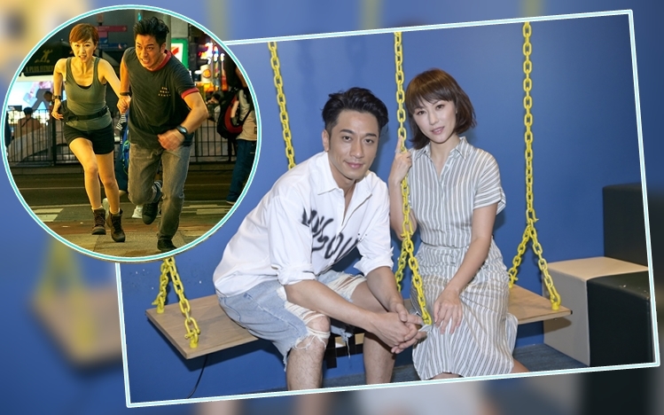 心悠與Ron為《女人街，再見了》宣傳。