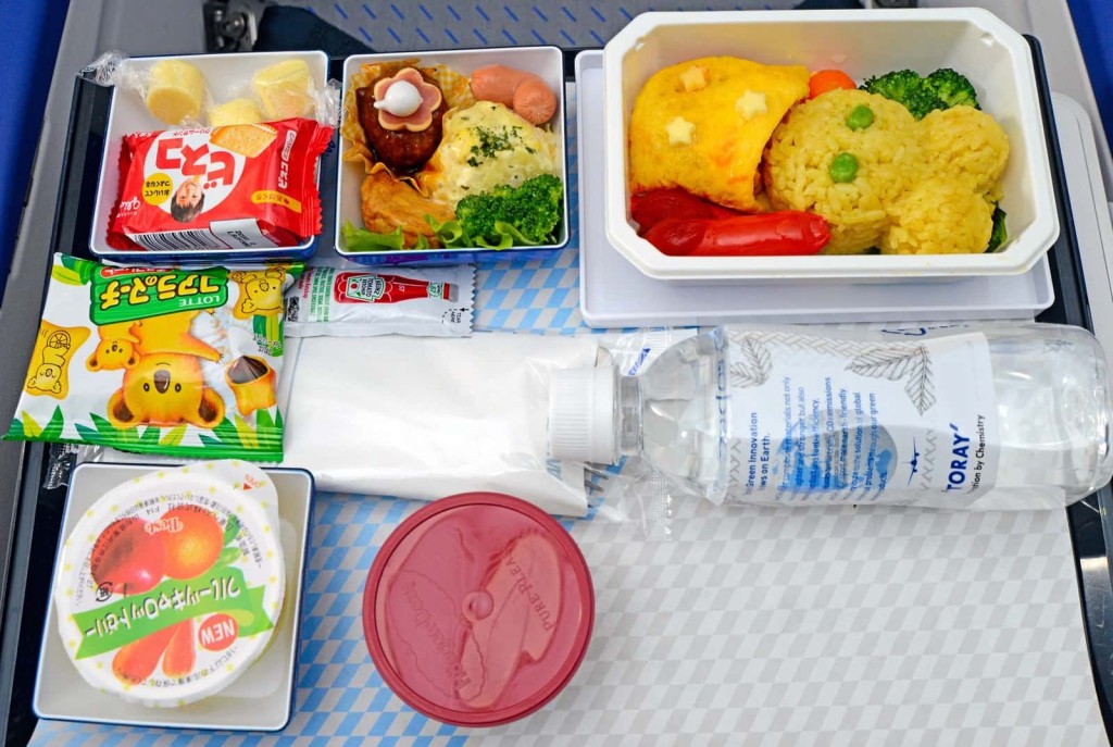 全日空ANA航空飞机餐造型可爱（图片来源：Facebook）