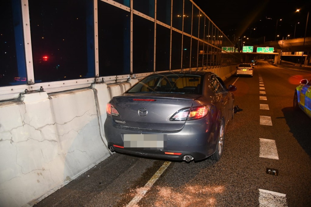 涉事私家車。
