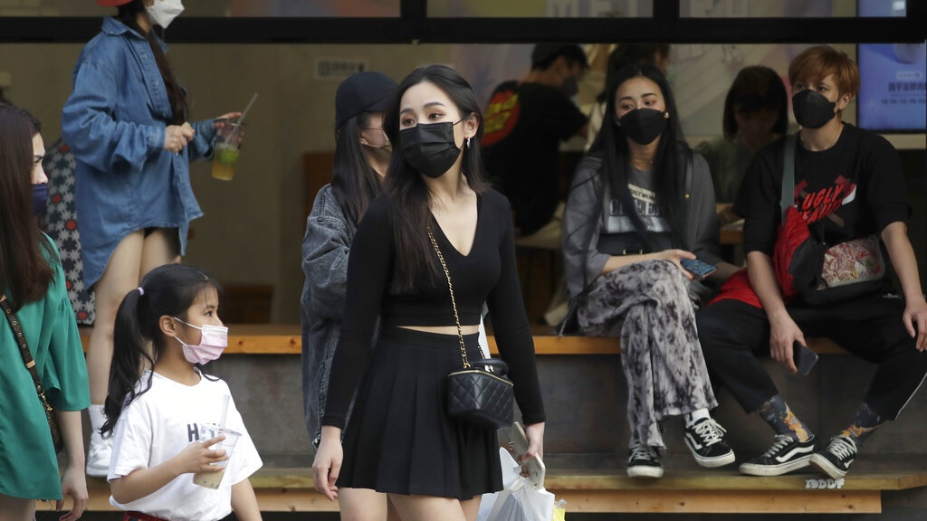 台灣近日的境外輸入病例明顯增加。美聯社資料圖片