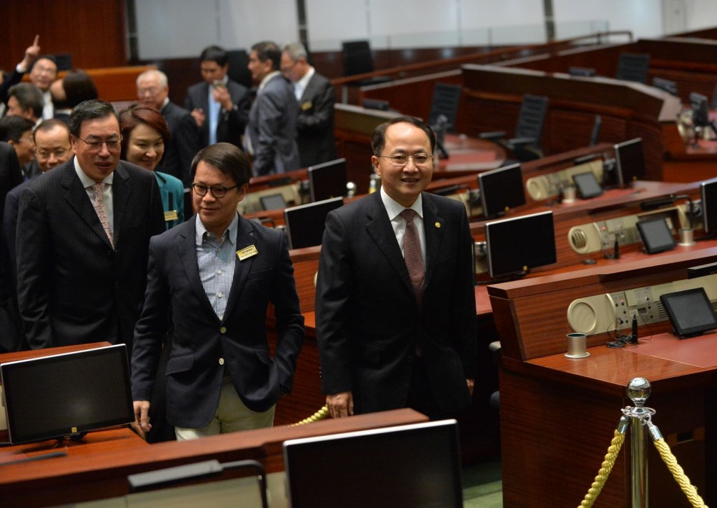 王志民參觀立法會。