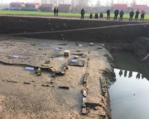 中國考古團隊挖出東漢下邳古城遺址,確立呂布的葬身之地。網圖