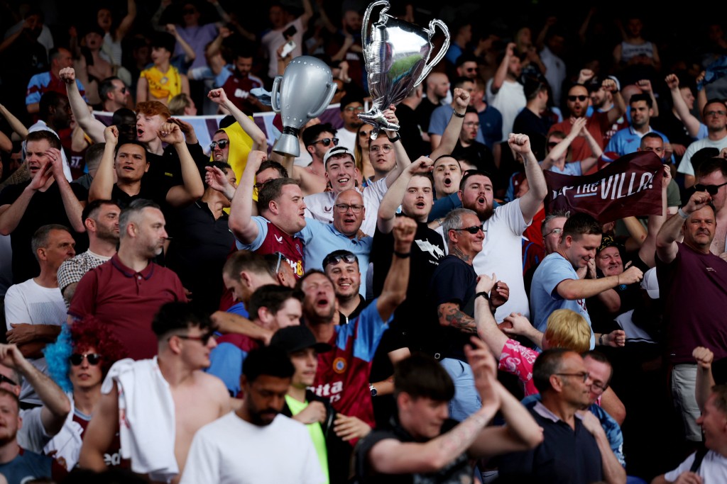 阿士东维拉 (Aston Villa) 最终以第4位冲过终点，自动晋身来季欧联大联赛阶段。REUTERS