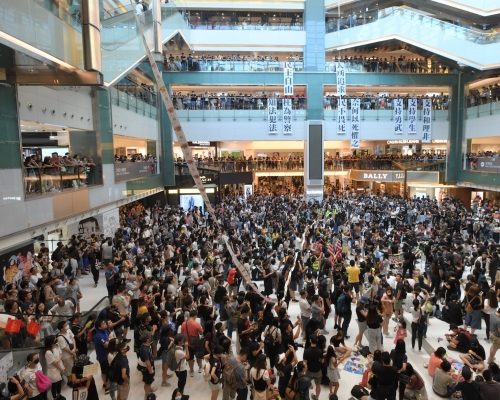 新地旗下的沙田新城市廣場。資料圖片