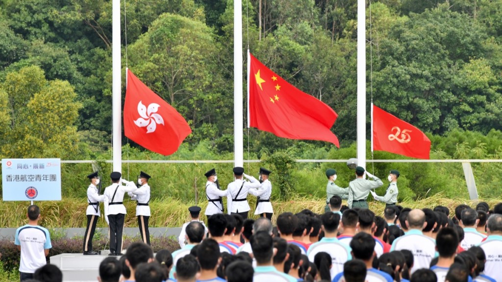 李家超形容国歌是大是大非的事、道德的问题。资料图片