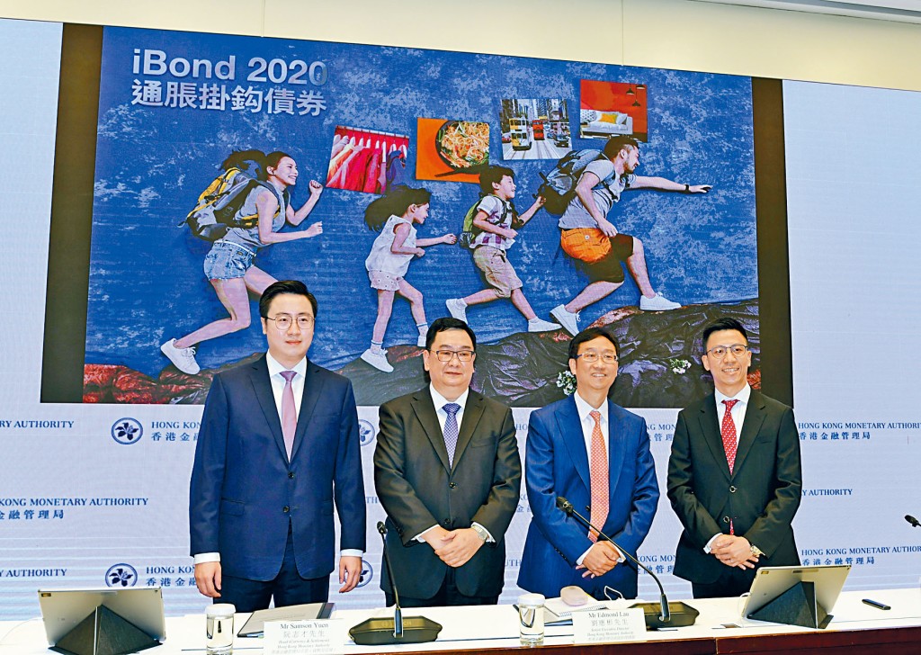 大戶不看好未來通脹回彈力度，iBond首日上市價令人失望，收報102.75元。