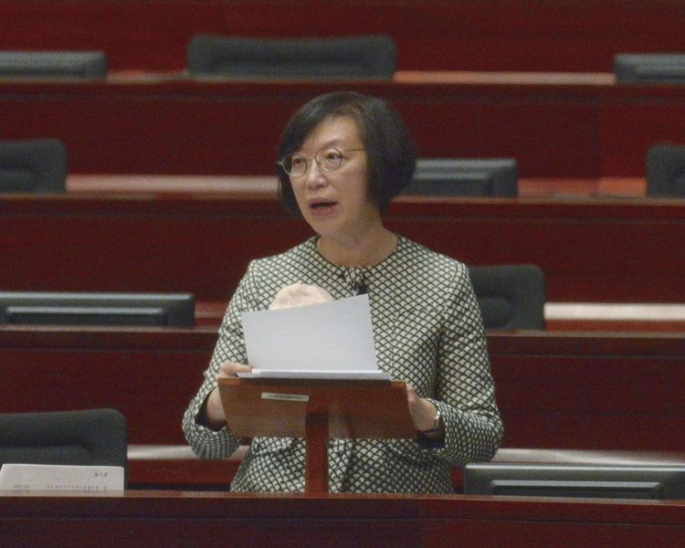 陳肇始呼籲市民及商戶停止油漆龜買賣及塗漆行為。資料圖片