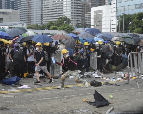 醫學界籲警方避免醫院拘捕示威者。資料圖片