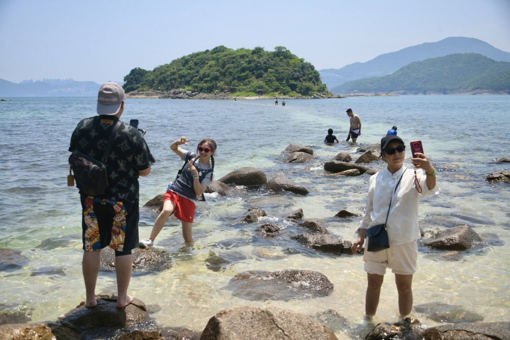 西貢橋咀島現況。陳浩元攝 西貢橋咀島現況。陳浩元攝