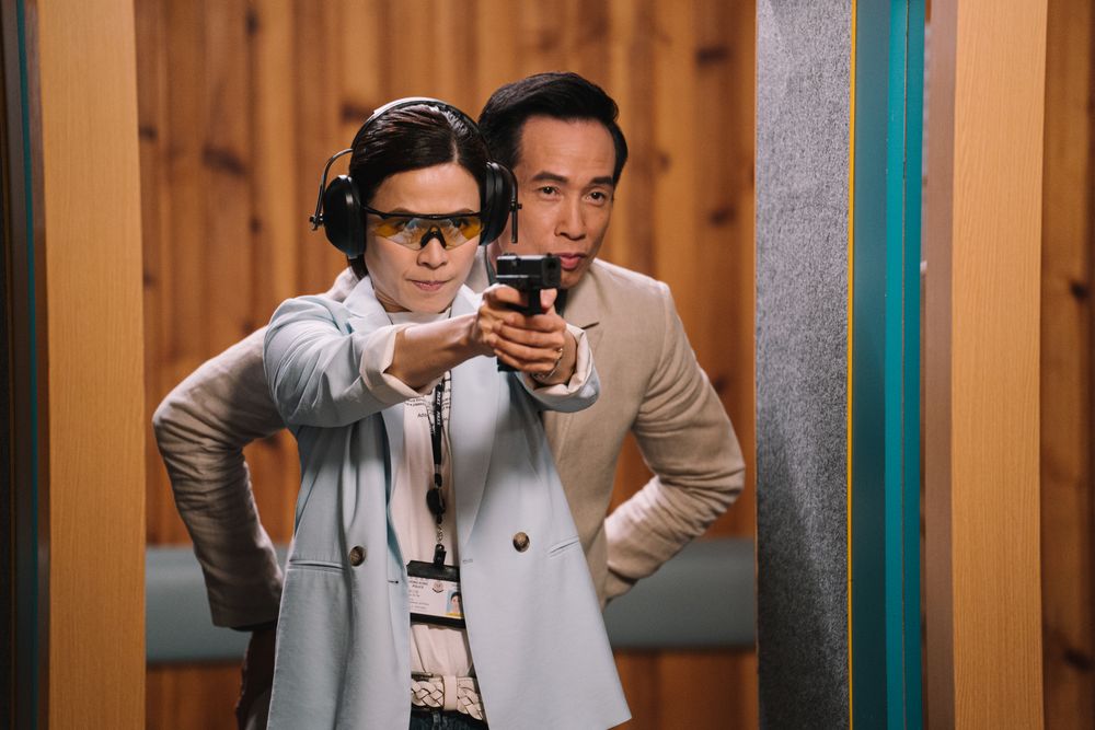 宣萱笑言和陳豪合作,對方的角色經常做低能事,所以她經常忍唔到笑。