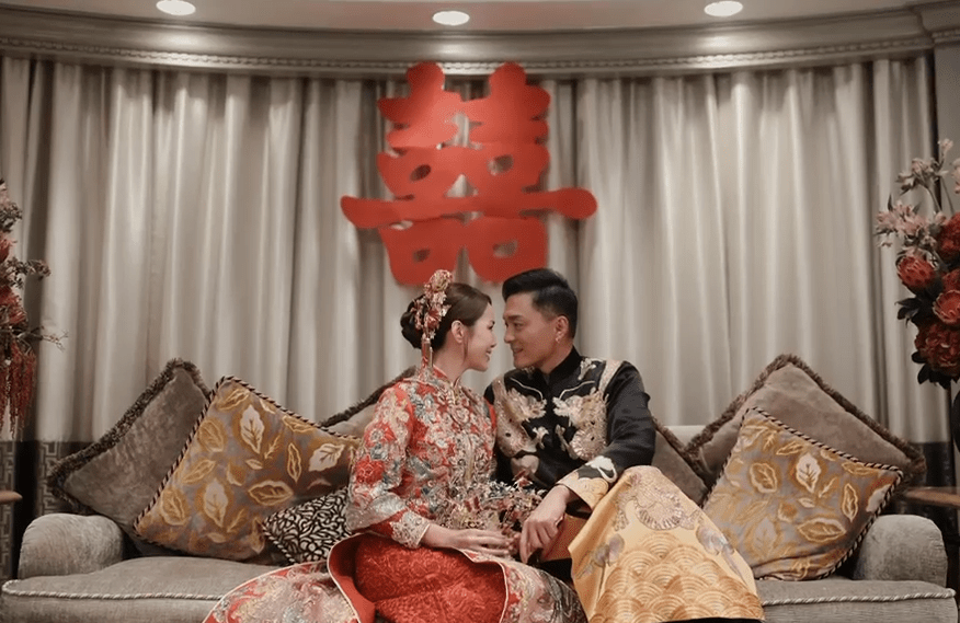 楊明、莊思明非常恩愛。