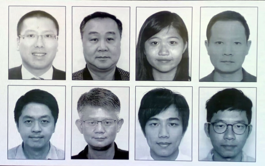 警务处国安处于周一（3日）宣布悬红100万港元通缉8名涉嫌干犯《香港国安法》罪行的在逃人士。资料图片