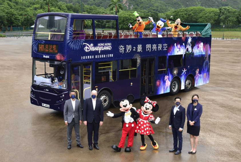 巴士將遊走香港不同路線， 將奇妙歡樂的氣氛載到城市不同角落。