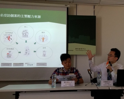 「青年創研庫」調查指六成青年壓力偏高。