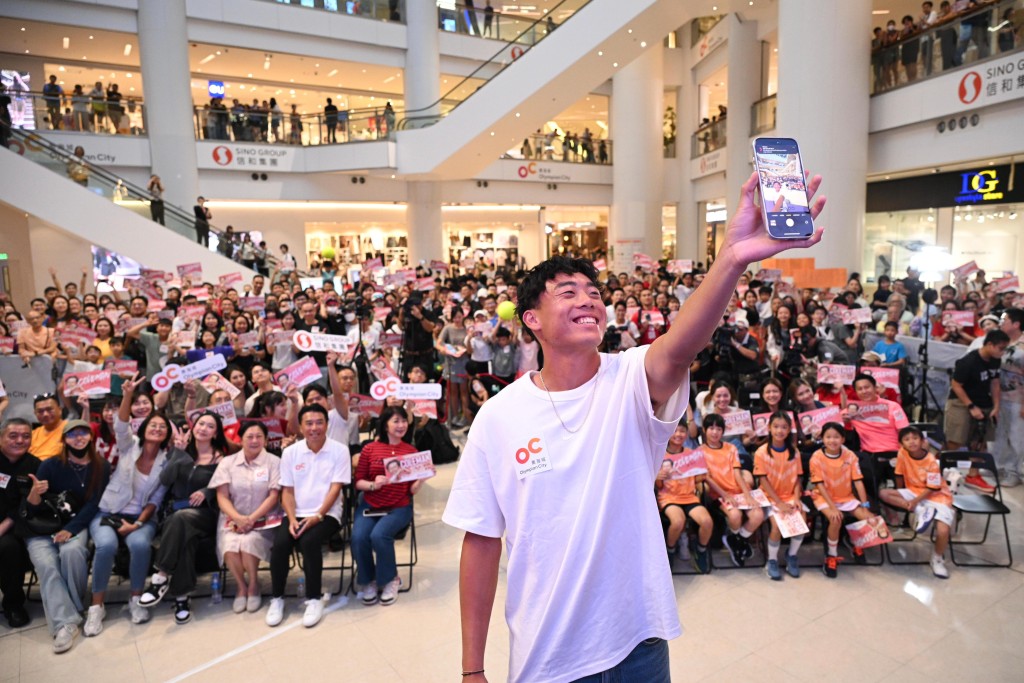 Coleman在美網歷史性躋身32強,令不少香港人也為他感到驕傲。蘇正謙攝 Coleman在美網歷史性躋身32強,令不少香港人也為他感到驕傲。蘇正謙攝