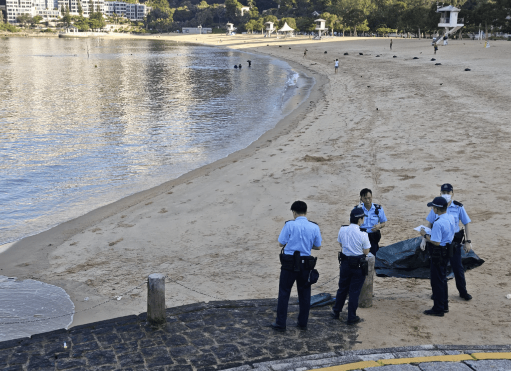 淺水灣男泳客游早水遇溺 救護員當場急救 惟返魂無術