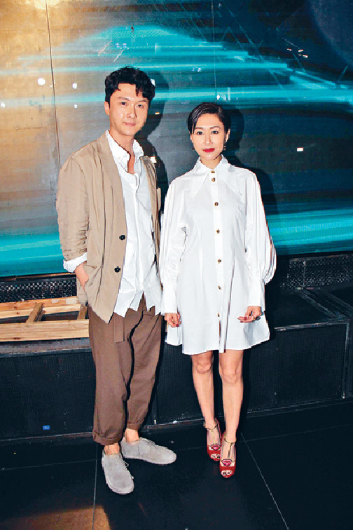 ■王浩信飾演警察;胡定欣劇中意外斷腳。