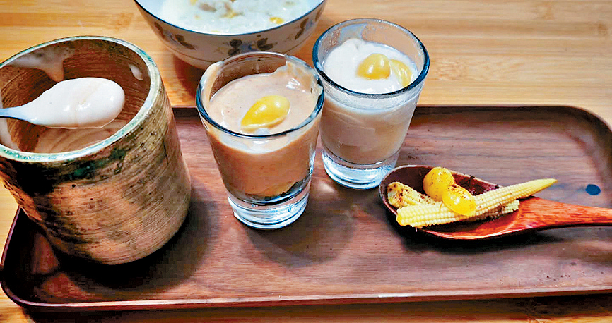 Royce喜歡研究美食，圖為她親手製作的雪糕。