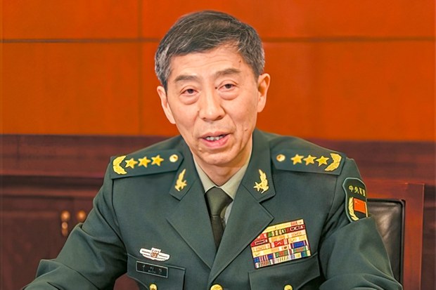 李尚福國防部長。