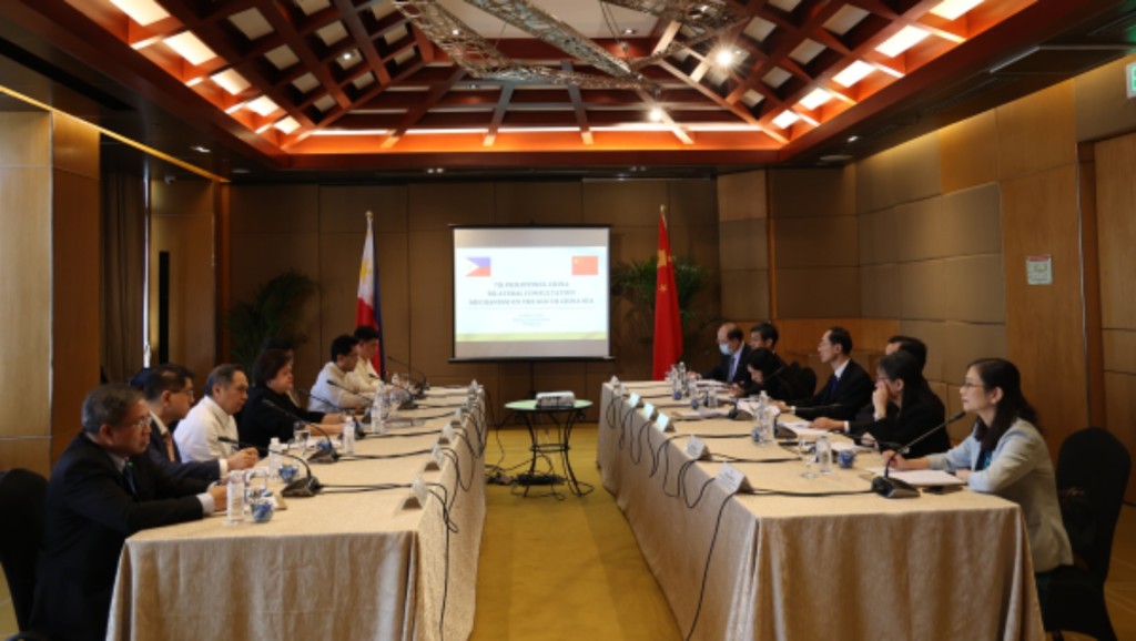 中菲舉行南海問題雙邊磋商機制第七次會議。外交部