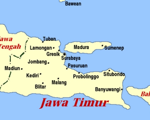 事发在印尼东爪哇。网图