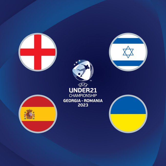U21歐洲國家盃四強全部誕生。 網上圖片 @UEFA tweeter