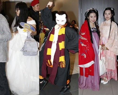 粉絲玩dress code,悉心打扮喎......