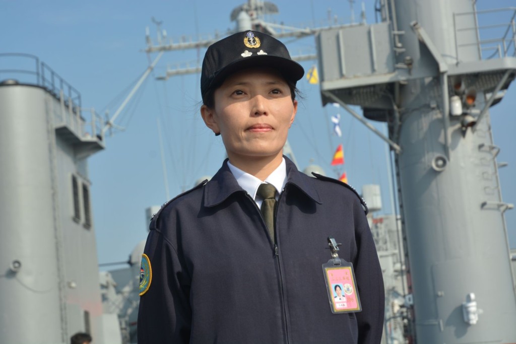 尤镱濂曾作为台湾第一名女舰长被媒体关注。