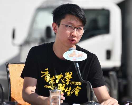 據報張崑陽已離港赴英。資料圖片