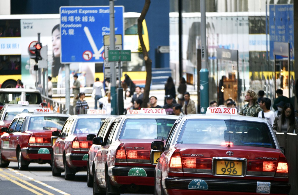 政府推出的士車隊制度。資料圖片