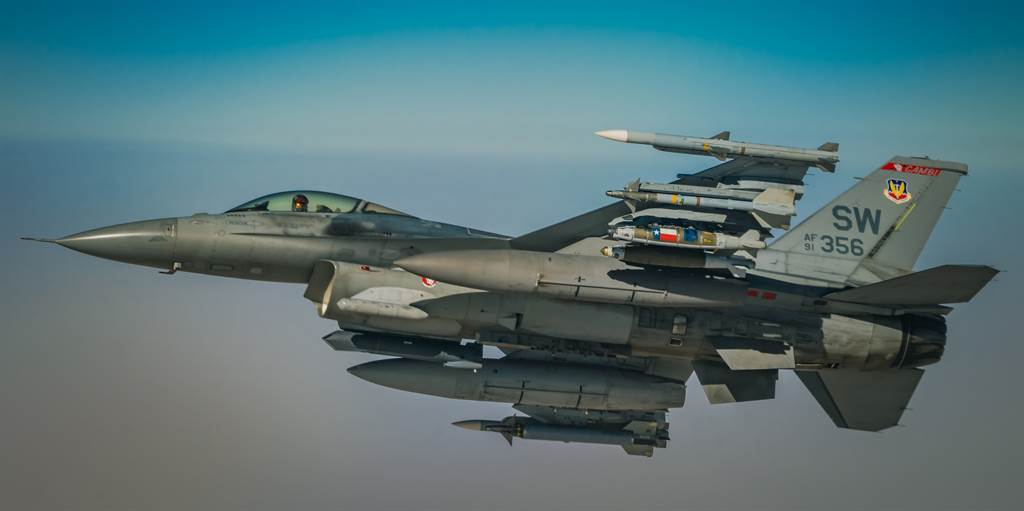 拜登再次表態暫不會提供F-16戰機給烏克蘭。美國空軍