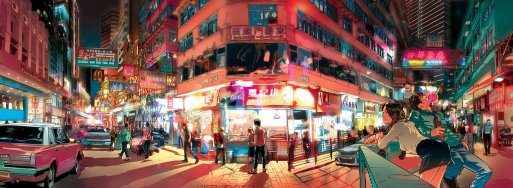 Jonathan雖非香港人，其作品卻處處展現對香港的歸屬感。　