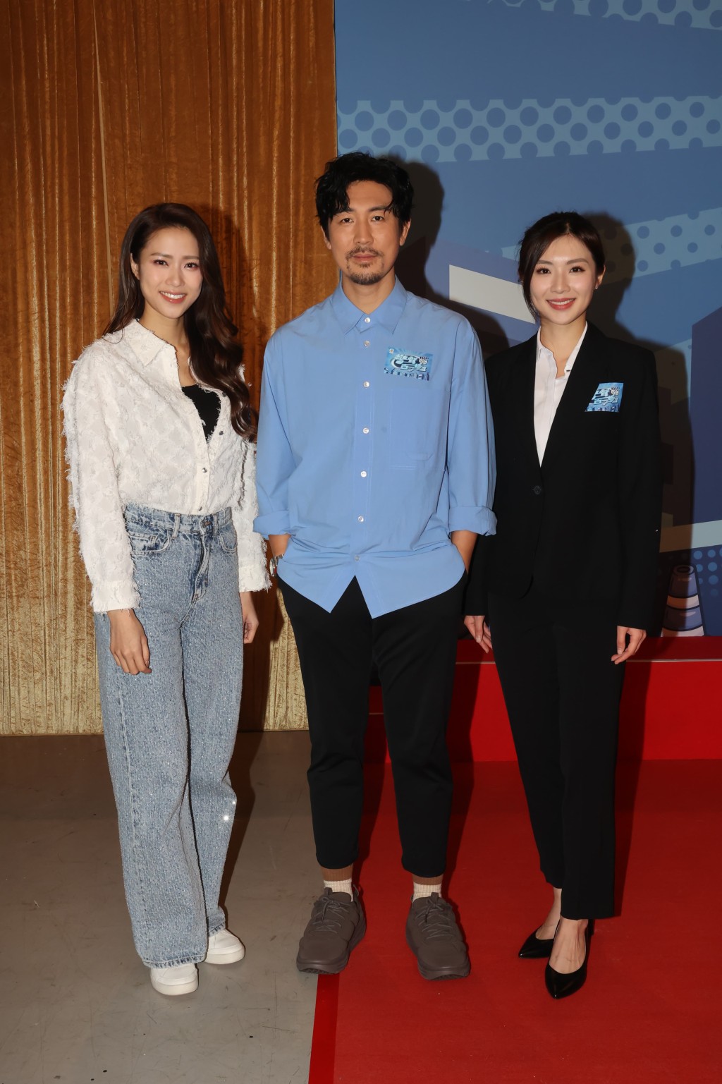 譚俊彥、劉穎鏇、梁凱晴出席《警聲百二秒III》拜神儀式 譚俊彥、劉穎鏇、梁凱晴出席《警聲百二秒III》拜神儀式