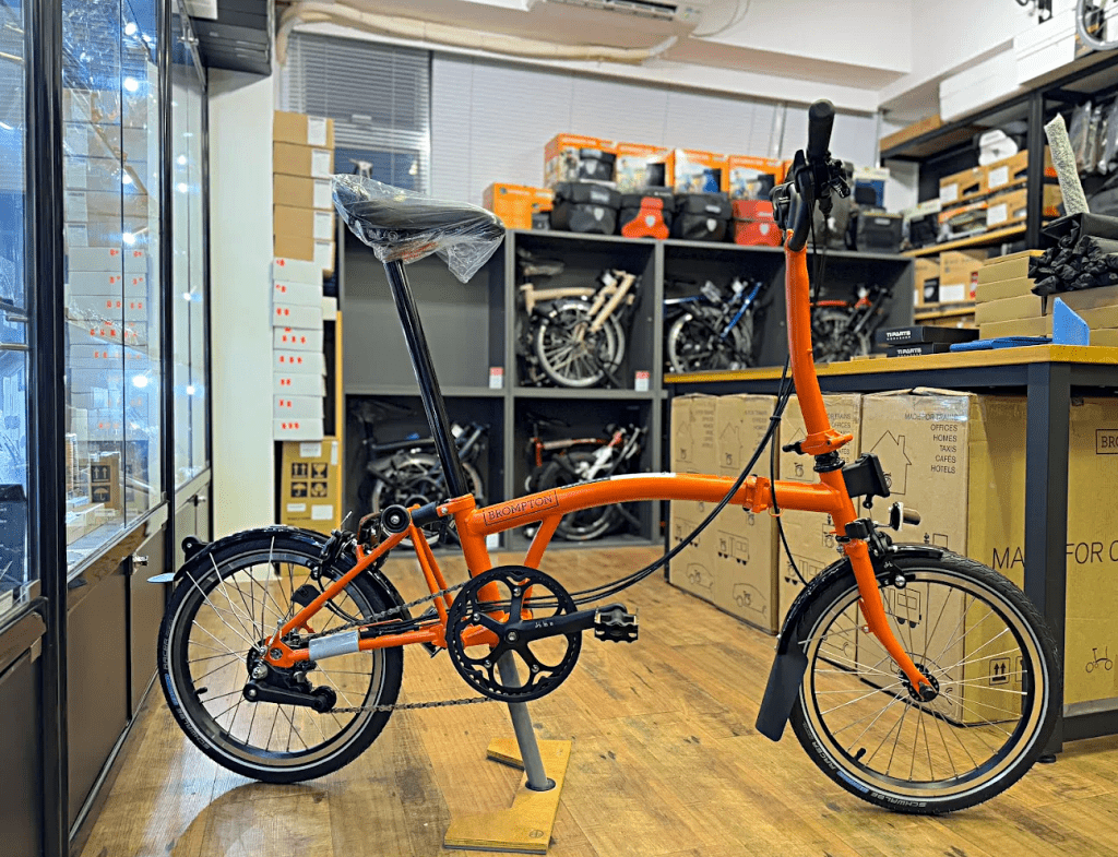 被偷走單車為名牌「小布」。網圖