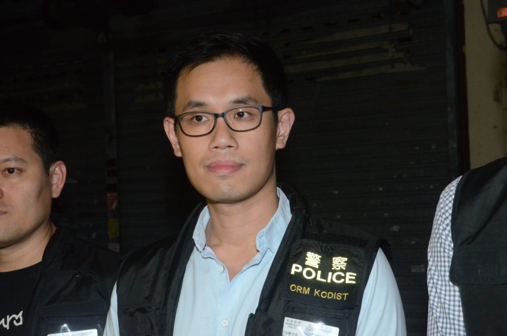 九龍城刑事總督察呂思灝。