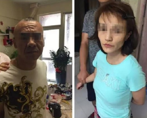 在深圳市羅湖區拘捕一對涉嫌詐騙的夫婦。