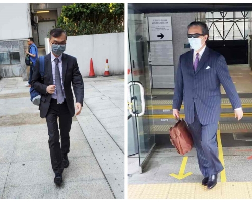 蔡達英(左)及張震遠(右)。蕭文軒攝