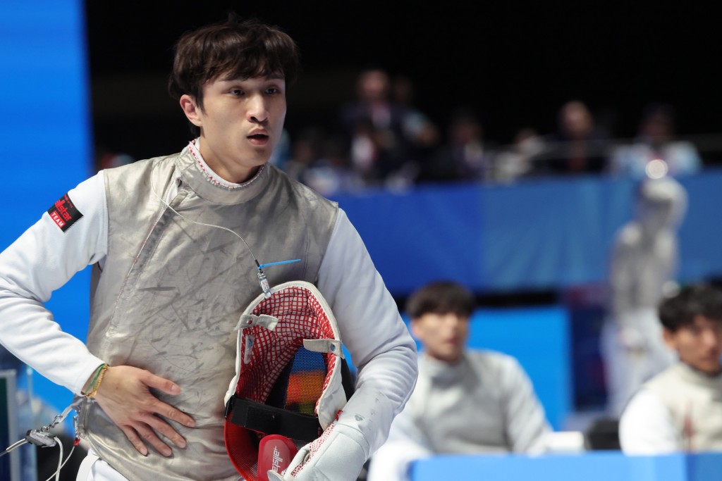 蔡俊彥今晨跟大隊已抵達巴黎。資料圖片 蔡俊彥今晨跟大隊已抵達巴黎。資料圖片